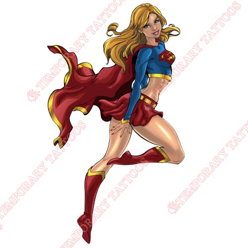 Supergirl Customize Temporary Tattoos Stickers NO.267